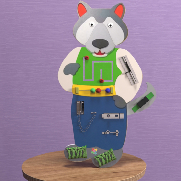 Бизиборд «Волчок-серый бочок» - «globural.ru» - Нижний Новгород