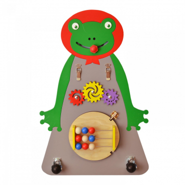 Бизиборд «Лягушка- Квакушка» - «globural.ru» - Нижний Новгород