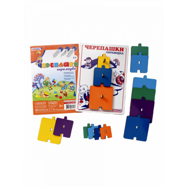 Головоломка-конструктор "Черепашки Пирамидка" - «globural.ru» - Нижний Новгород