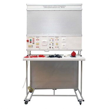 Электромонтажный стол, настольное исполнение, монтажная панель, 380 В, ЭМС/380-НМП - «globural.ru» - Нижний Новгород