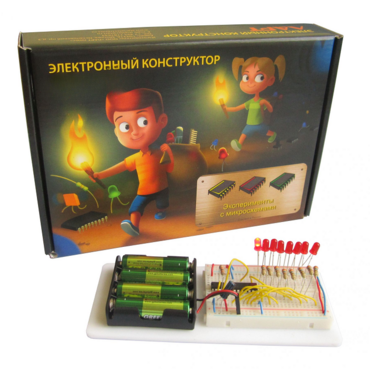 Электронный конструктор "Эксперименты с микросхемами" - «globural.ru» - Нижний Новгород