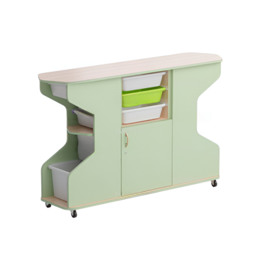 Стеллаж Робик 002 (бук/фисташковый) - «globural.ru» - Нижний Новгород