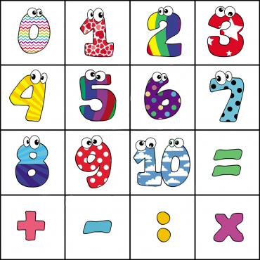 Тематическое поле-маршрутизатор «Цифры» для мини-робота Bee-Bot - «globural.ru» - Нижний Новгород