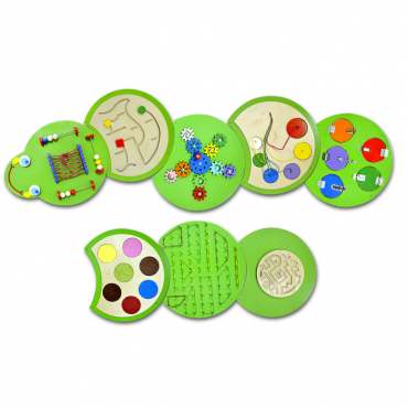 Тактильно-развивающая панель "Гусеница Жужа" - «globural.ru» - Нижний Новгород