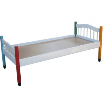 Кровать детская "Карандаш" 1400х600х600 настил ДВП  - «globural.ru» - Нижний Новгород