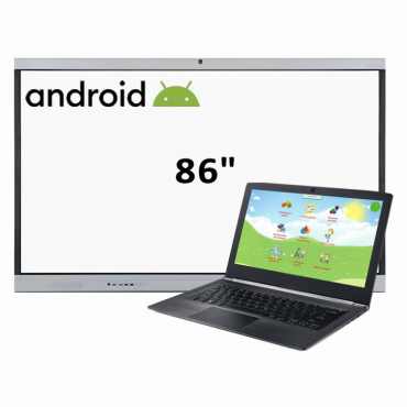 Интерактивная панель 86", ноутбук - «globural.ru» - Нижний Новгород