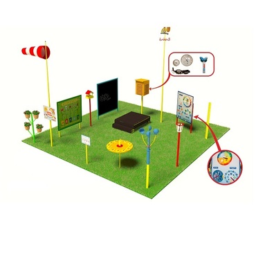 Метеорологическая площадка серия металлическая (комплект Стандарт плюс без ограждения)    - «globural.ru» - Нижний Новгород