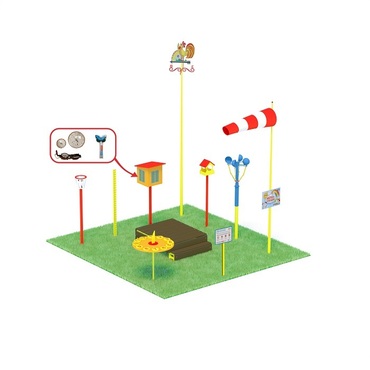Метеорологическая площадка (комплект оптима без ограждения) - «globural.ru» - Нижний Новгород