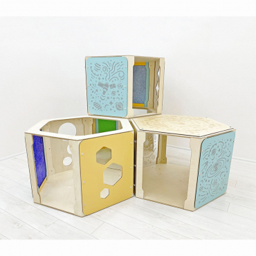 Модульные игровые домики «Сотикум» (4 модуля) - «globural.ru» - Нижний Новгород