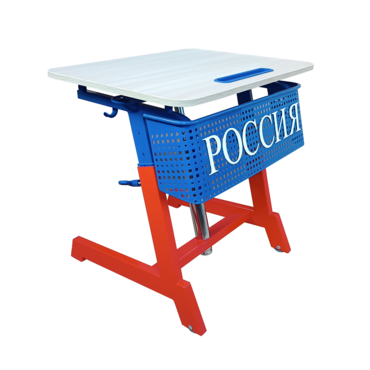 Стол ученический одноместный "Патриот-1п" на газовом лифте (р.гр. № 3-7 и наклоном столешницы ) - «globural.ru» - Нижний Новгород