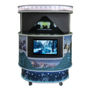 Голографическая 3D пирамида «PILLAR» - «globural.ru» - Нижний Новгород