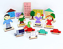 Фигурки для песочной терапии "Семья и дом" - «globural.ru» - Нижний Новгород
