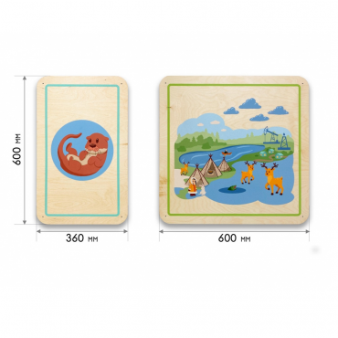 Набор стеновых панелей «Северные мотивы - Природные богатства» - «globural.ru» - Нижний Новгород